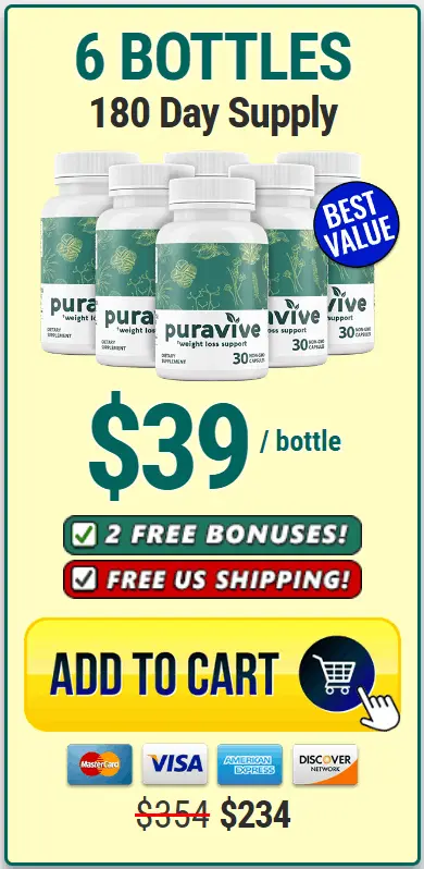 Puravive 6 Bottles